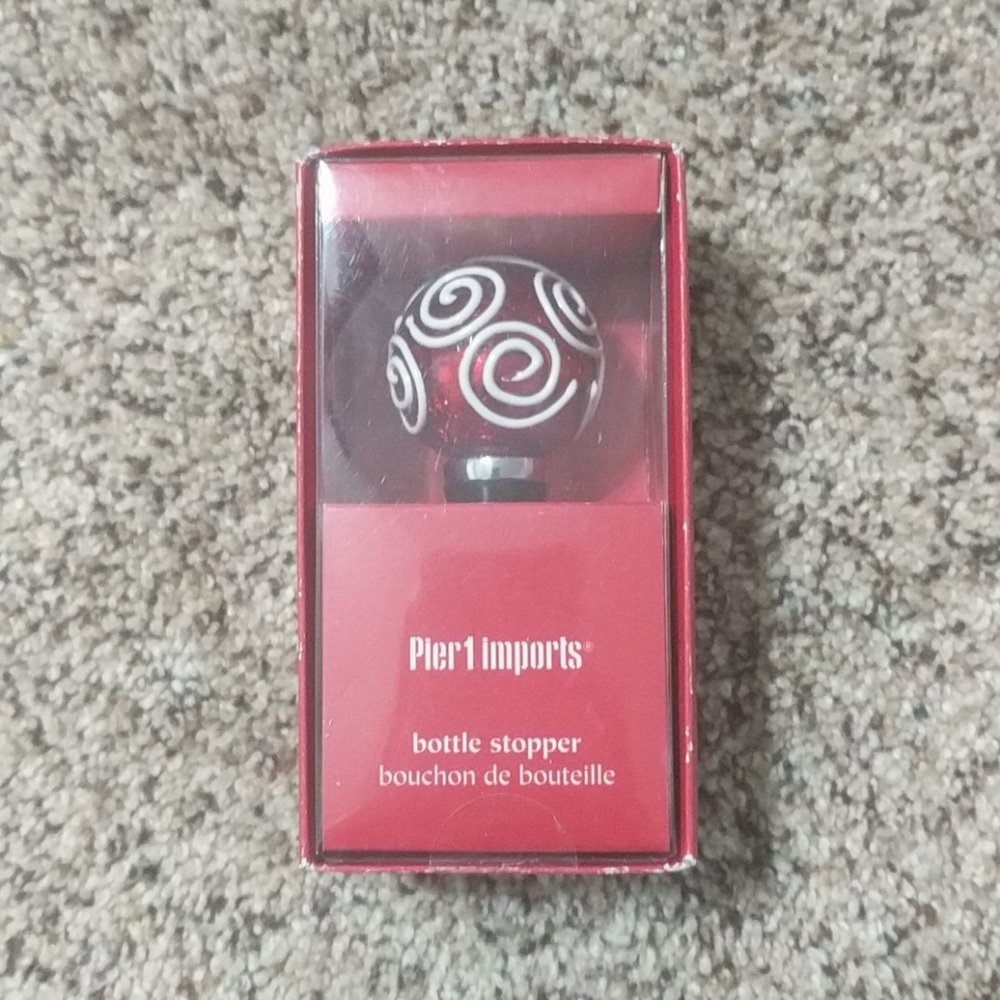 Brand new pier 1 bottle stopper
